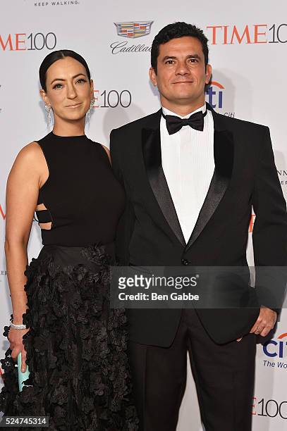 Sergio Moro attends 2016 Time 100 Gala, Time's Most Influential People In The World at Jazz At Lincoln Center at the Times Warner Center on April 26,...