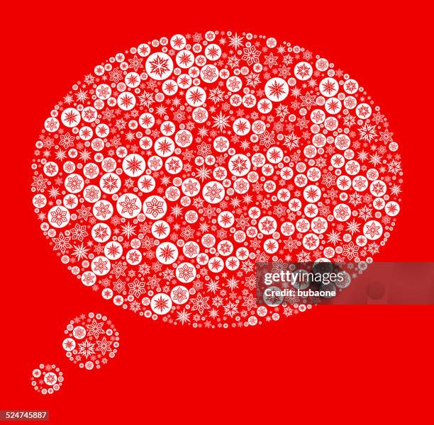 speech bubble on red background - holidays different languages stock illustrations