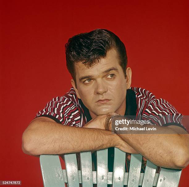 Country music singer Conway Twitty.