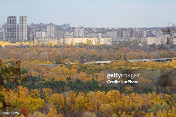 Autumn in Kiev, Ukraine on October 29, 0215