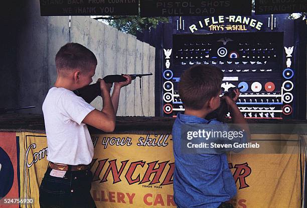 Rifling Fun 109 Funfair Rifle Range Stock Photos, High-Res Pictures, and Images ...