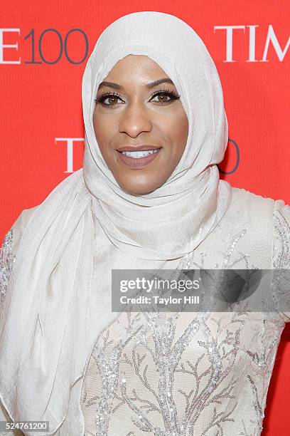 Fencer Ibtihaj Muhammad attends the 2016 Time 100 Gala at Frederick P. Rose Hall, Jazz at Lincoln Center on April 26, 2016 in New York City.