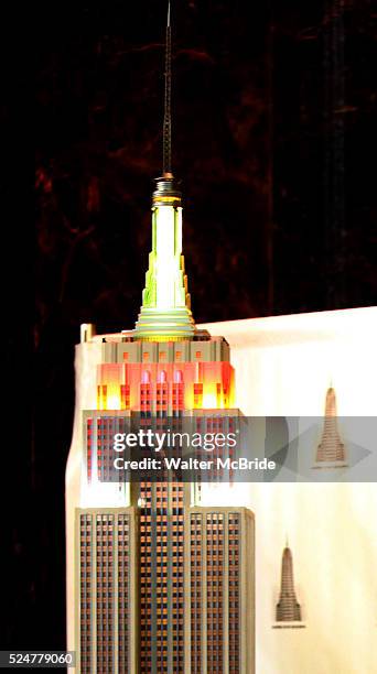 "Jersey Boys" cast members: Ryan Jesse, Dominic Nolfi, Jarrod Spector & Matt Bogart host a Lighting Ceremony at The Empire State Building To...