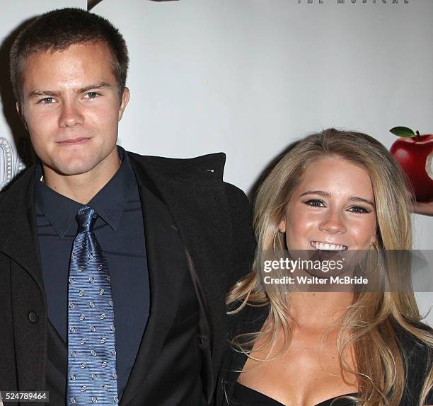 Cody Gifford and Cassidy Erin Gifford attending the Broadway Opening Night Performance After Party for 'Scandalous The Musical' at the Neil Simon...