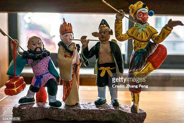 Characters of Journey to the West, made in Huishan clay figurine technique. Huishan clay figurines, with a history of more than 400 years, originated...