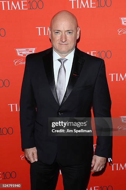 Astronaut Scott Kelly attends the 2016 Time 100 Gala at Frederick P. Rose Hall, Jazz at Lincoln Center on April 26, 2016 in New York City.