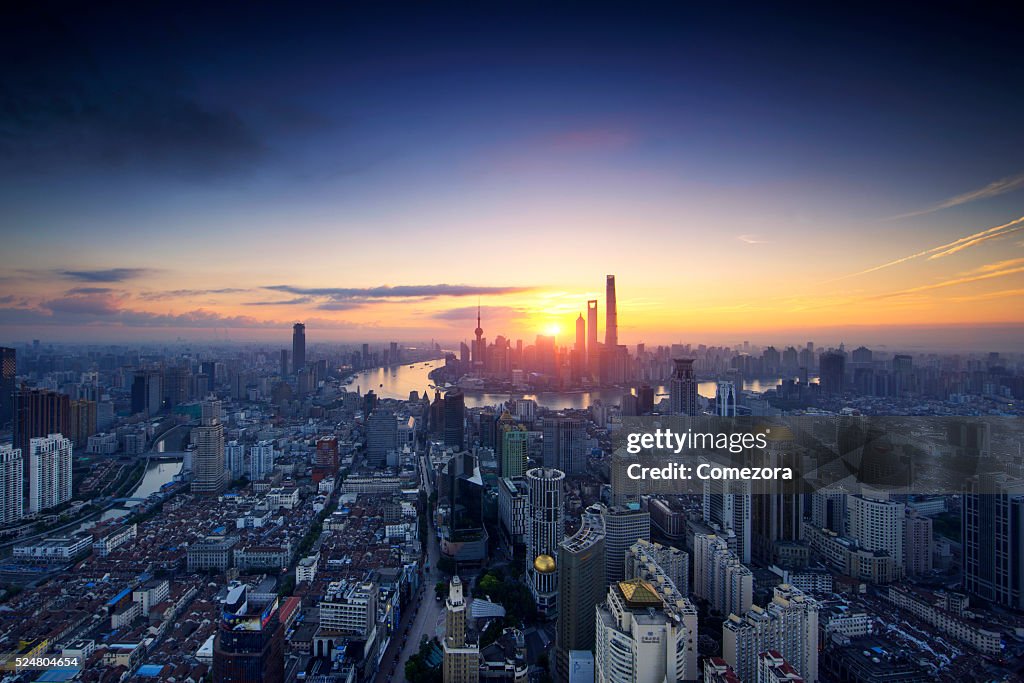 Shanghai Beautiful Skyline