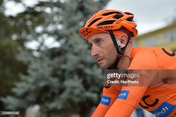 Davide Rebellin from CCC Sprandi Polkowice team ahead of the third stage of the 52nd Presidential Tour of Turkey 2016, Aksaray Konya Stage . On...