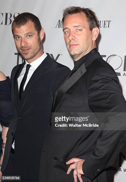 Matt Stone & Trey Parker attending The 65th Annual Tony Awards in New York City.