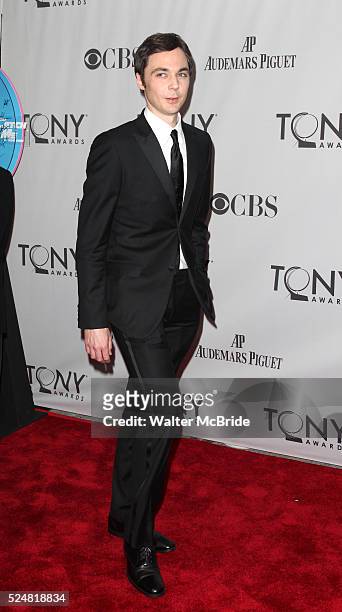 Jim Parsons attending The 65th Annual Tony Awards in New York City.