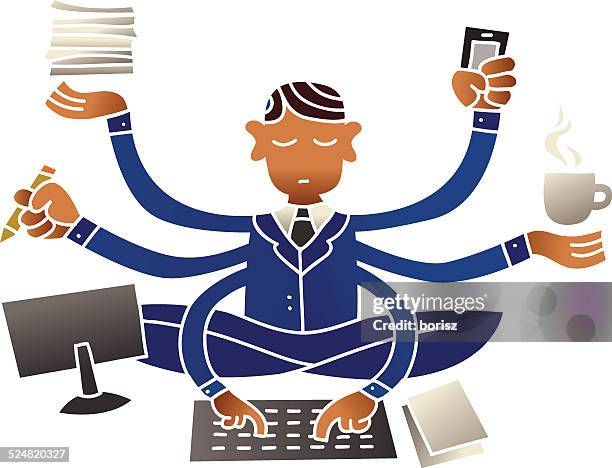 Multitasking Raphic Multitasking High-Res Vector Graphic - Getty Images