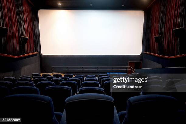 movie theatre - cinema screen stock pictures, royalty-free photos & images