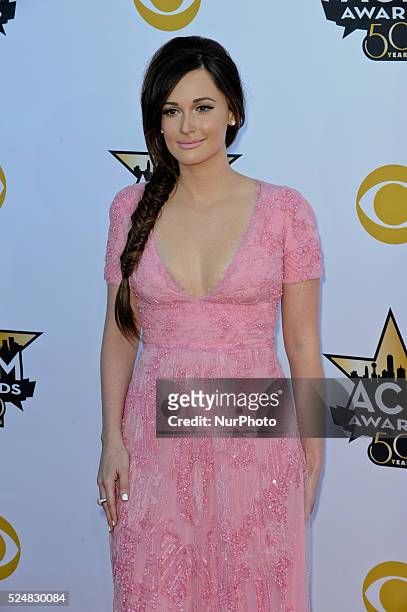 Singer Kacey Musgraves attends the 50th Academy Of Country Music Awards at AT&amp;T Stadium on April 19, 2015 in Arlington, Texas.