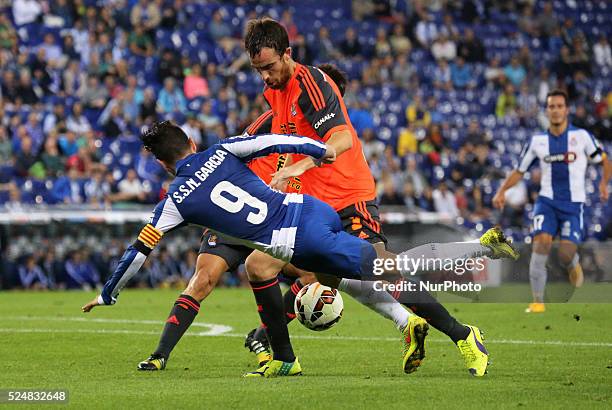October- SPAIN: Sergio Garcia in the match between RCD Espanyol and Real Sociedad, for Week 7 of the BBVA spanish League match played at the stadium...
