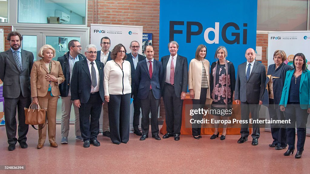 Queen Letizia of Spain Visits Gipsy Secretariat Foundation