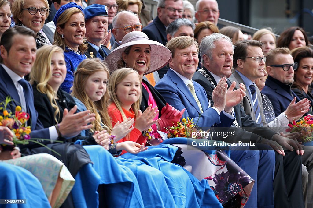 Dutch Royal Family Attend King's Day