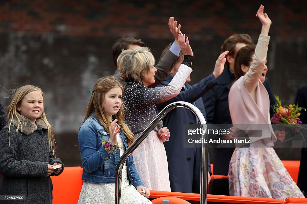 Dutch Royal Family Attend King's Day