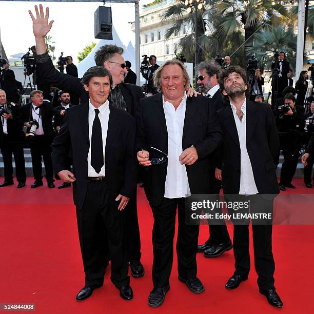 Gerard Depardieu at the premiere of ?Fair Game? during the 63rd Cannes International Film Festival.