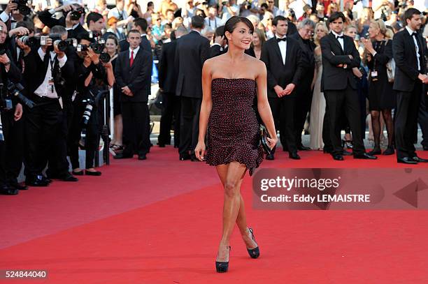 Emma de Caunes at the premiere of ?Fair Game? during the 63rd Cannes International Film Festival.