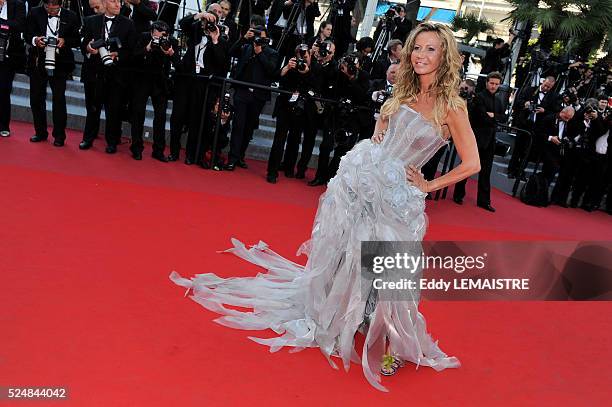 Fiona Gelin at the premiere of ?Fair Game? during the 63rd Cannes International Film Festival.