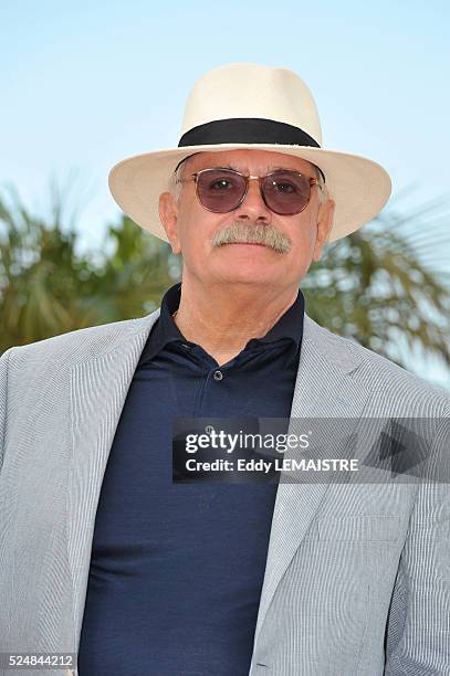 Nikita Mikhalkov at the photo call for ?The Exodus - Burnt by the sun 2? during the 63rd Cannes International Film Festival.