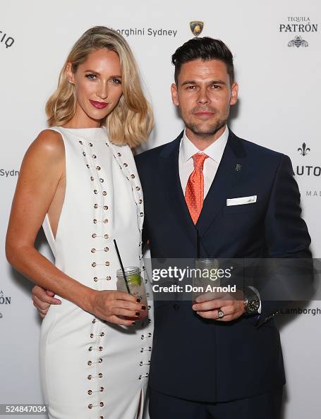Nikki Phillips and Dane Rumble attend the launch of Culet Automatiq ...
