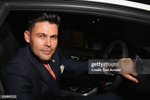 Dane Rumble attends the launch of Culet Automatiq on April 27, 2016 in Sydney, Australia.