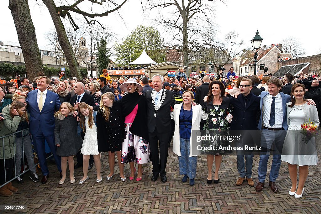 Dutch Royal Family Attend King's Day