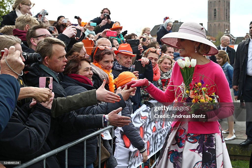 Dutch Royal Family Attend King's Day