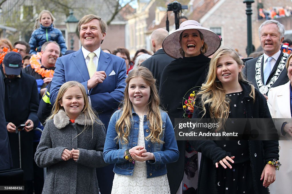 Dutch Royal Family Attend King's Day