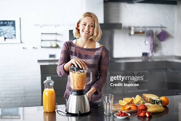 you can try this at home ladies and gentleman - blender stock pictures, royalty-free photos & images