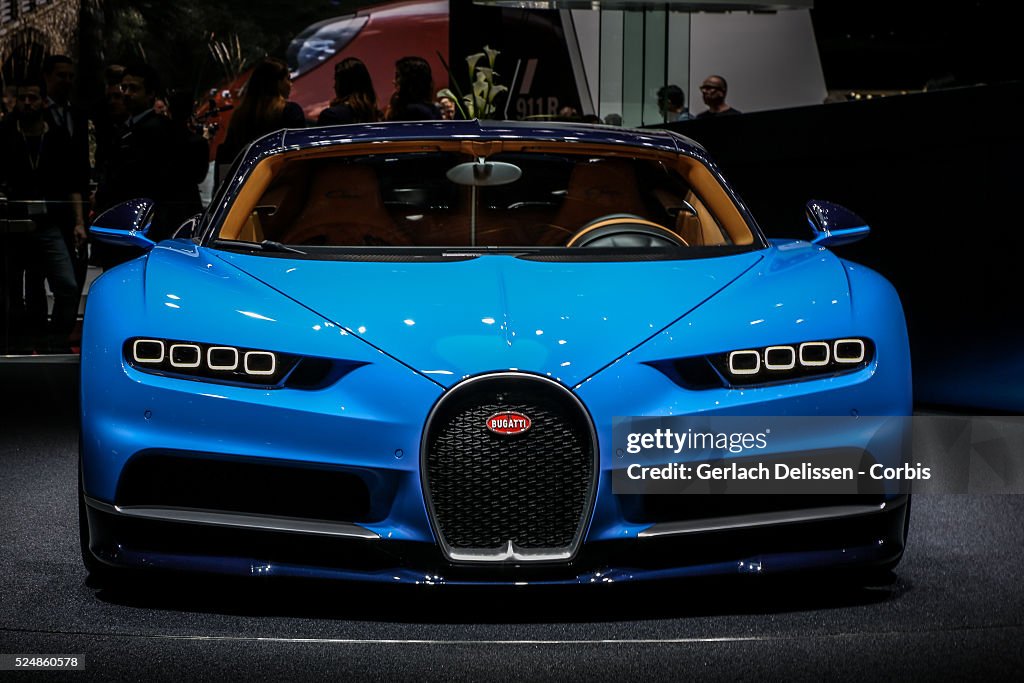 86th Geneva International Motorshow at Palexpo in Switzerland, March 2, 2016