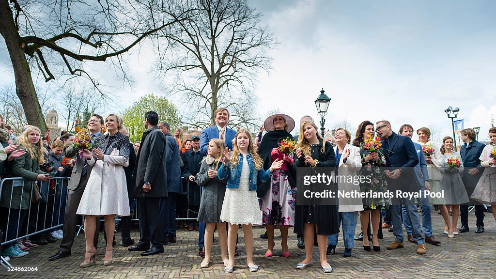 The Dutch Royal Family Attend King's Day