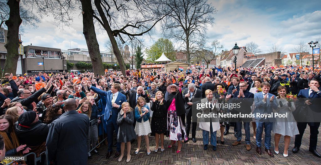 The Dutch Royal Family Attend King's Day