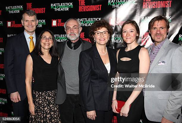 The Staff attending the Opening Night Performance of the Rattlestick Playwrights Theater Production of 'The Revisionist' at the Cherry Lane Theatre...