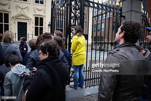 In The Hague on April 26, 2015 preparations were taking place for the yearly Kings Day celebrations. All accross the country the birthday of King...