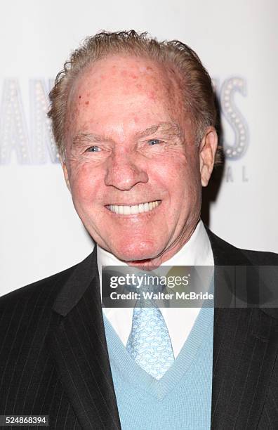 Frank Gifford attending the Broadway Opening Night Performance After Party for 'Scandalous The Musical' at the Neil Simon Theatre in New York City on