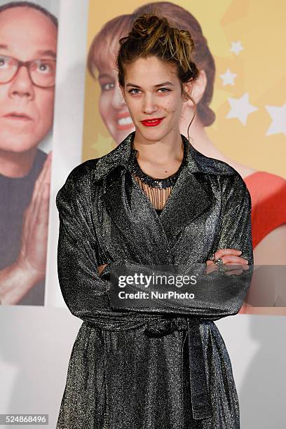 Actress Tea Falco attends "'Sotto una Buona Stella" photocall in Rome - Savoy Cinema