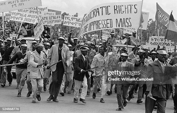 Ethiopians Marching Against Imperialism