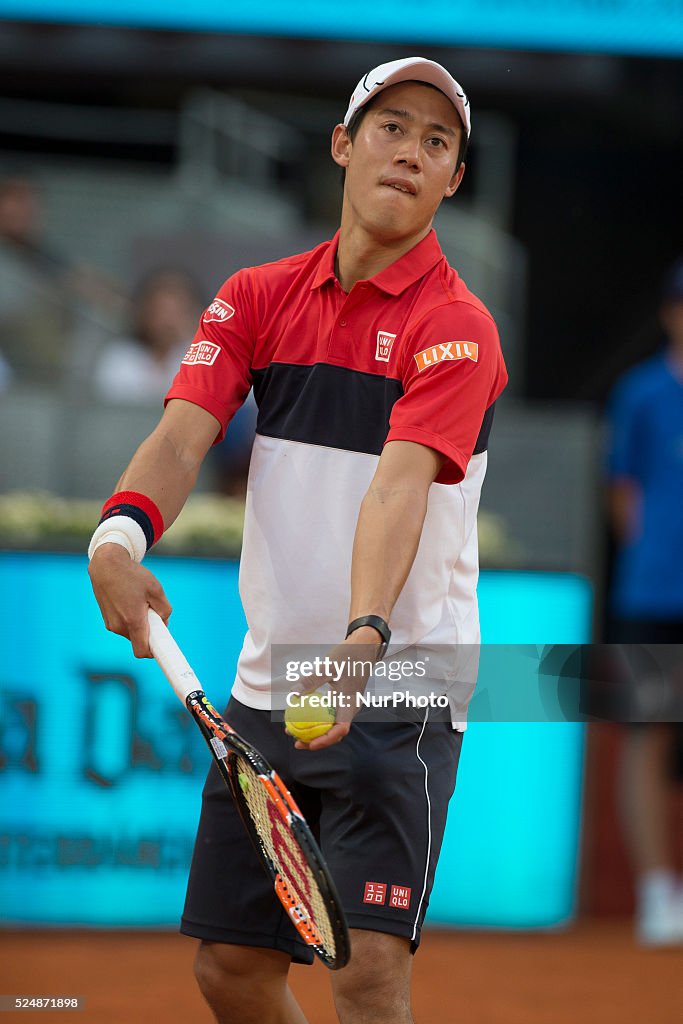 Kei Nishikori in Open Madrid Tennis