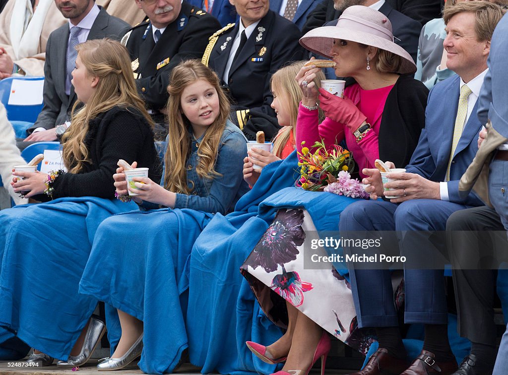 The Dutch Royal Family Attend King's Day