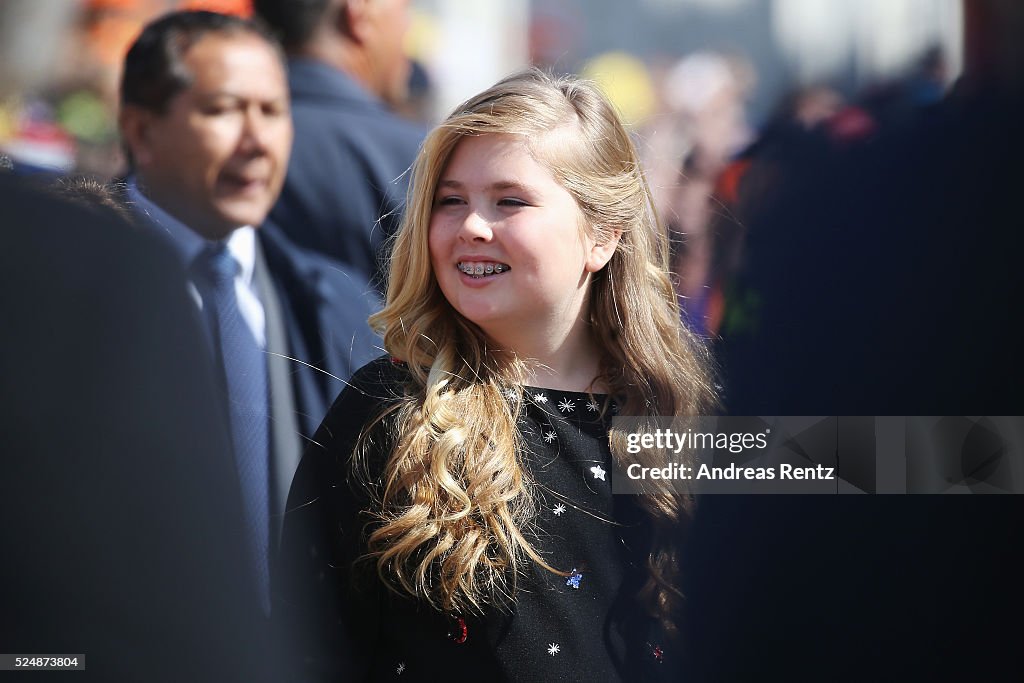 Dutch Royal Family Attends King's Day