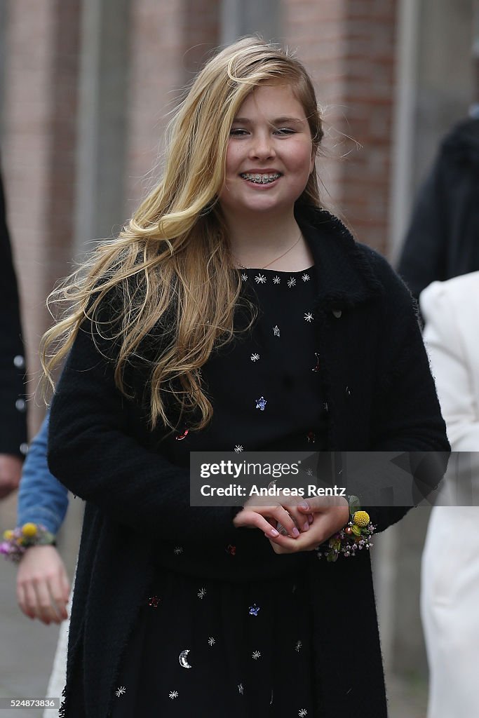 Dutch Royal Family Attends King's Day