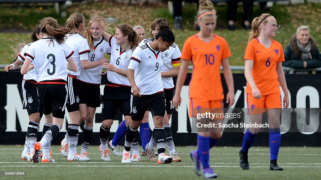 U17 Girl's Netherlands v U17 Girl's Germany  - International Friendly