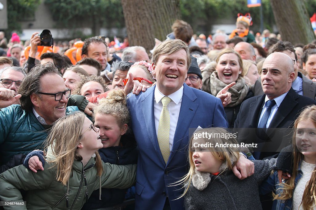Dutch Royal Family Attends King's Day