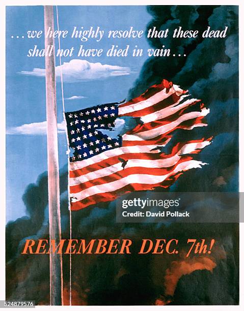 Remember December 7th! Poster by Allen Saalburg