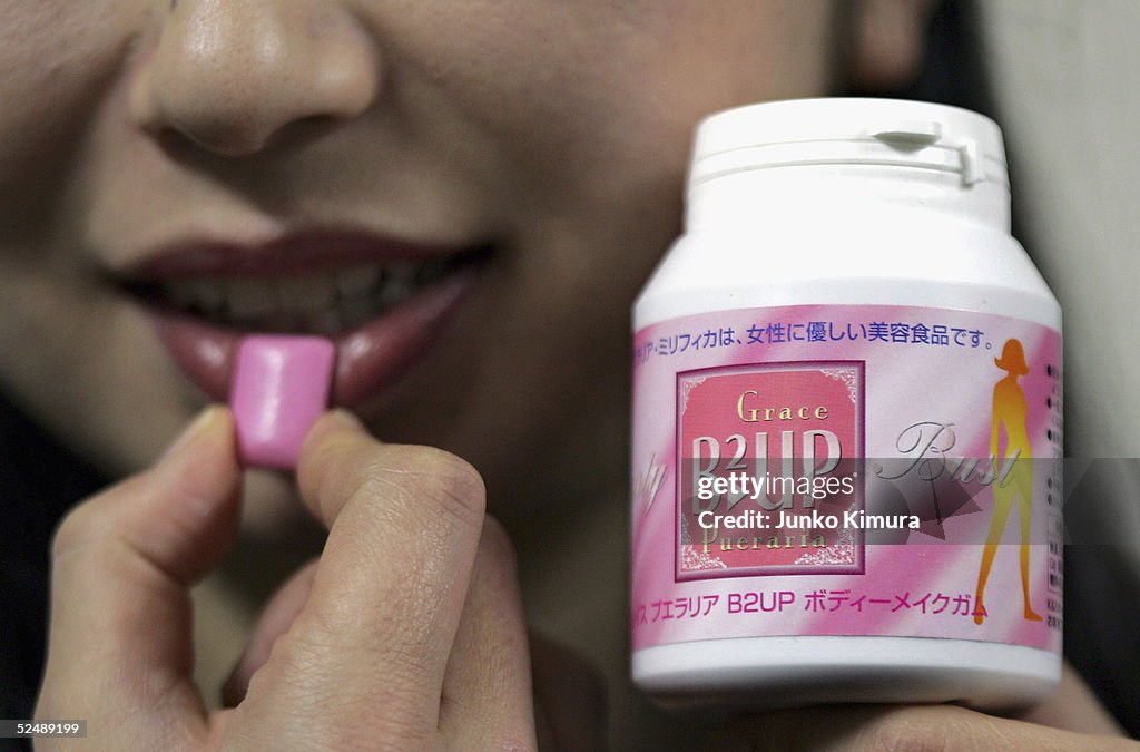 Breast-Enhancing Chewing Gum Sold In Japan