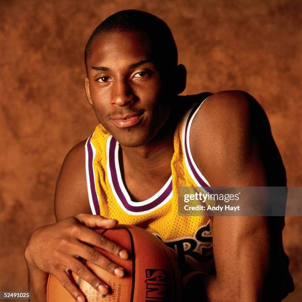 Kobe Bryant of the Los Angeles Lakers poses for a portrait on September 1, 1997 in Florida. NOTE TO USER: User expressly acknowledges and agrees...