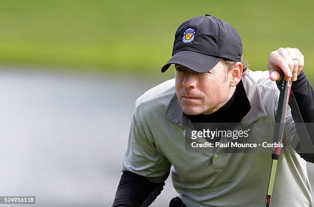 Actor Greg Kinnear during the 2009 AT&T Pebble Beach Pro-Am. - - - February 13 Pebble Beach, California, United States
