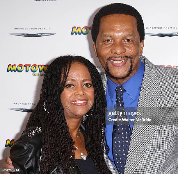 Hazel Gordy attending the Motown Family Night on Broadway at 'Motown: The Musical' at the Lunt Fontanne Theatre in New York City on 4/5/2013